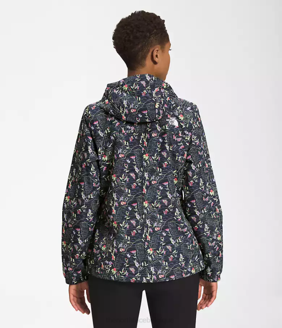 tnf noir imprimé iwd femmes The North Face veste Antora 62XR1279