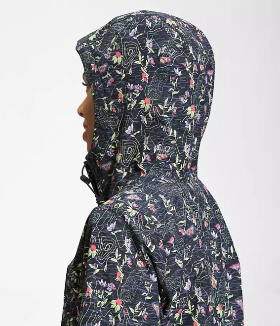 tnf noir imprimé iwd femmes The North Face veste Antora 62XR1279