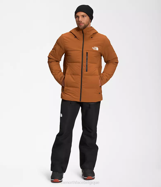 cuir marron Hommes The North Face doudoune corefire 62XR1035