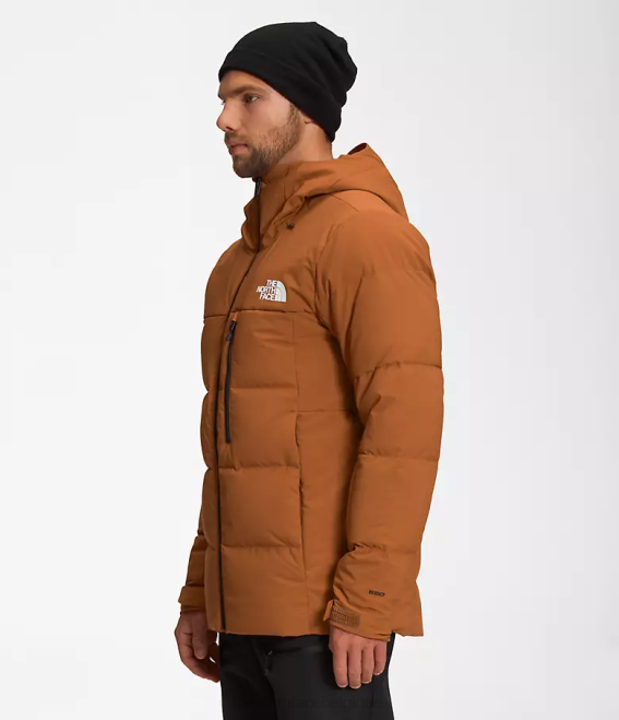 cuir marron Hommes The North Face doudoune corefire 62XR1035
