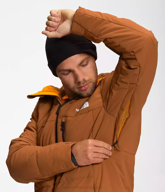 cuir marron Hommes The North Face doudoune corefire 62XR1035