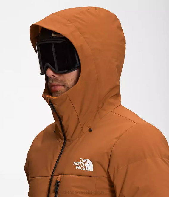 cuir marron Hommes The North Face doudoune corefire 62XR1035