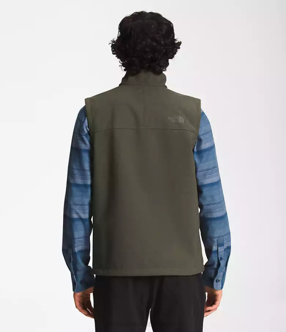 nouveau vert taupe chiné foncé Hommes The North Face gilet bionique apex 62XR201