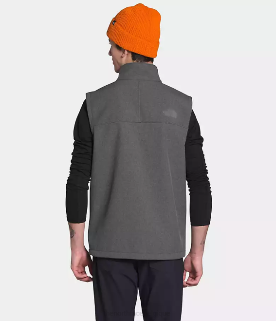 tnf gris foncé chiné Hommes The North Face gilet bionique apex 62XR202
