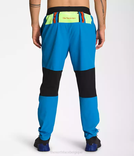 bleu super sonic/noir tnf Hommes The North Face pantalon de jogging trailwear okt 62XR217