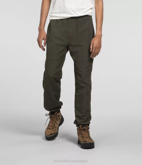 nouveau vert taupe Hommes The North Face pantalon facile en nylon tnf 62XR490