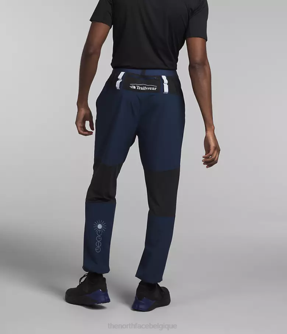 sommet bleu marine/noir tnf Hommes The North Face pantalon de jogging trailwear okt 62XR215