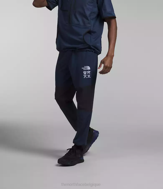 sommet bleu marine/noir tnf Hommes The North Face pantalon de jogging trailwear okt 62XR215