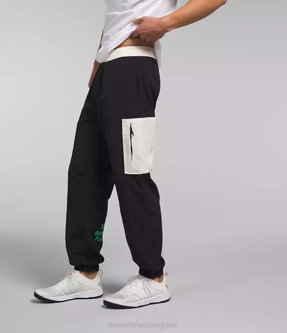 tnf noir/gardénia blanc Hommes The North Face pantalon facile en nylon tnf 62XR489