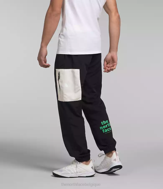 tnf noir/gardénia blanc Hommes The North Face pantalon facile en nylon tnf 62XR489