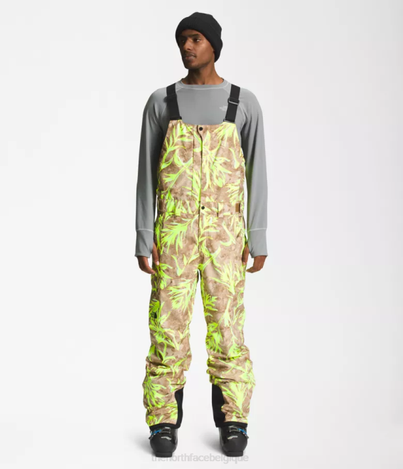 impression de pinceau marron utilitaire Hommes The North Face bavoirs liberté 62XR657