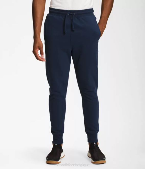 marine du sommet Hommes The North Face pantalon de jogging à écusson Heritage 62XR310