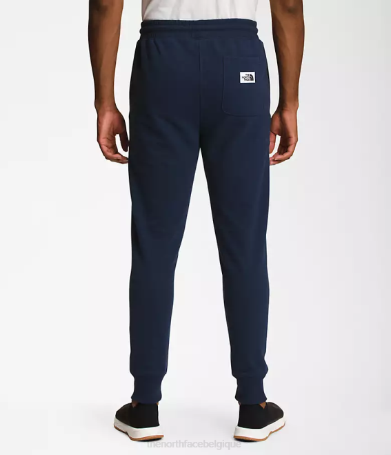 marine du sommet Hommes The North Face pantalon de jogging à écusson Heritage 62XR310