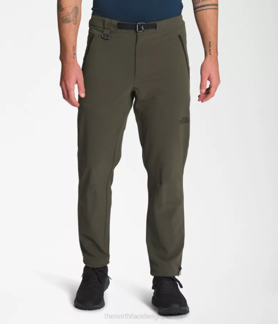 nouveau vert taupe Hommes The North Face pantalon pro primordial 62XR27
