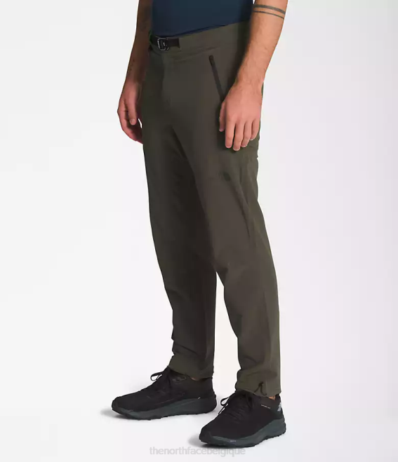 nouveau vert taupe Hommes The North Face pantalon pro primordial 62XR27
