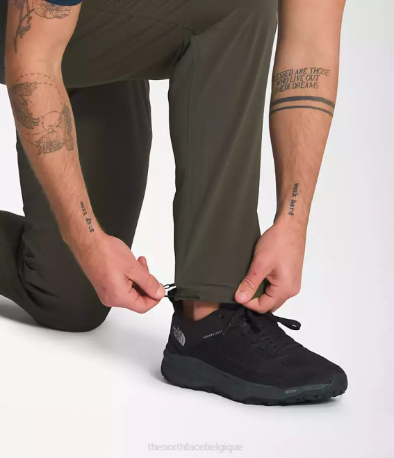 nouveau vert taupe Hommes The North Face pantalon pro primordial 62XR27