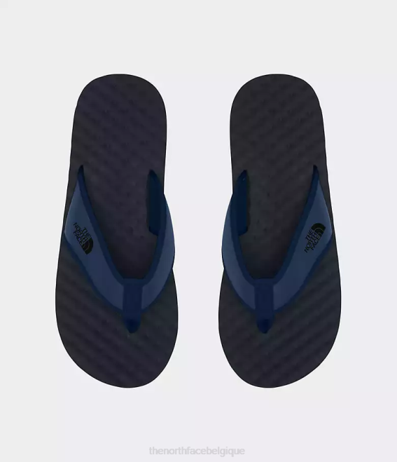 bleu ombragé/marine urbain Hommes The North Face tongs du camp de base ii 62XR495