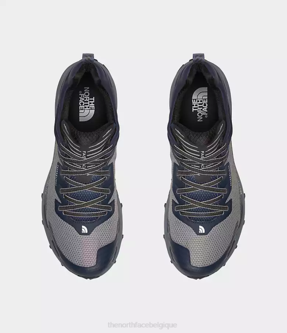 gris mélangé/marine sommet Hommes The North Face chaussures vectiv fastpack futurelight 62XR222