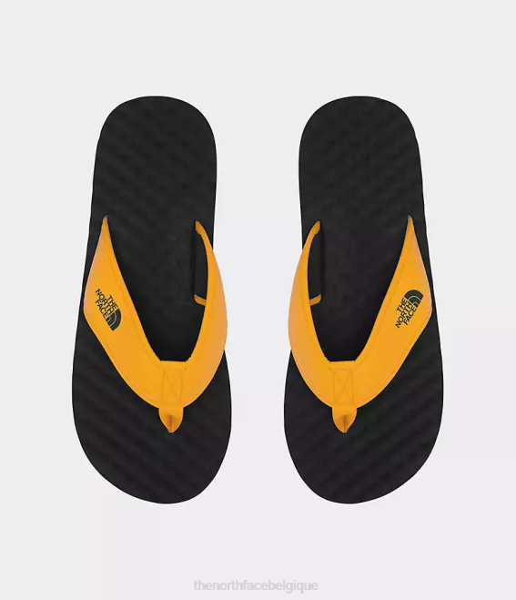 sommet or/tnf noir Hommes The North Face tongs du camp de base ii 62XR496