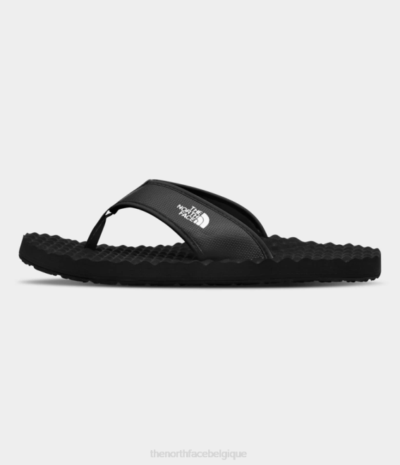 tnf noir/tnf blanc Hommes The North Face tongs du camp de base ii 62XR494