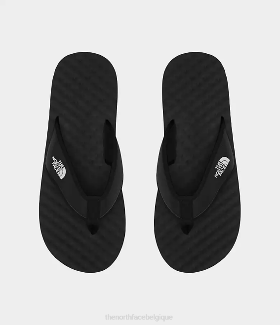tnf noir/tnf blanc Hommes The North Face tongs du camp de base ii 62XR494