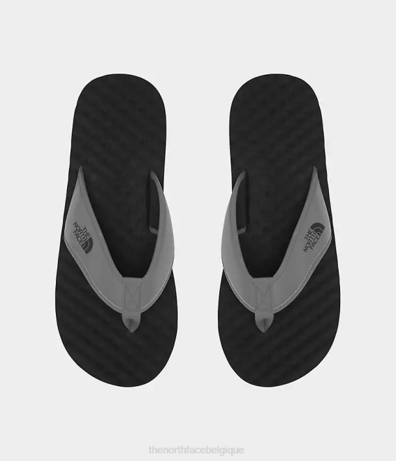 vert agave/noir tnf Hommes The North Face tongs du camp de base ii 62XR497