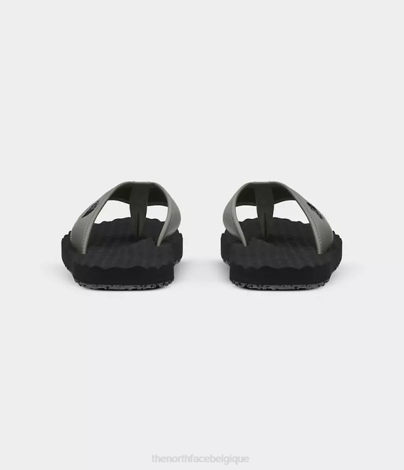 vert agave/noir tnf Hommes The North Face tongs du camp de base ii 62XR497