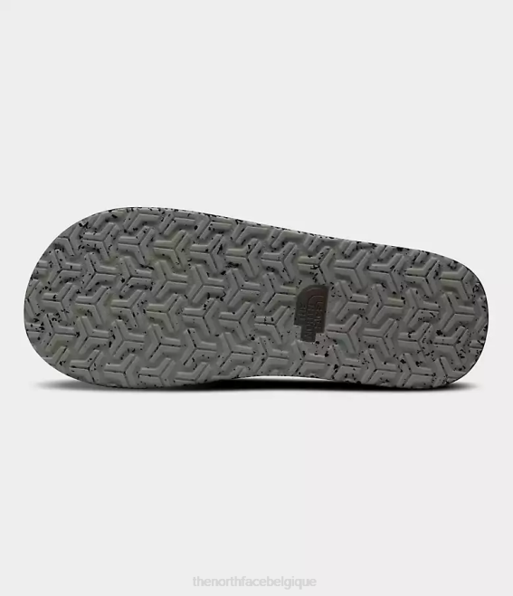 vert agave/noir tnf Hommes The North Face tongs du camp de base ii 62XR497
