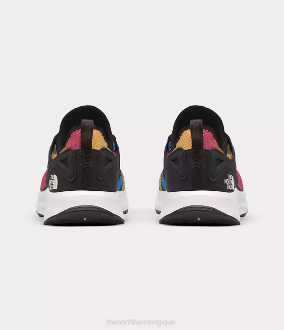 fierté super sonic imprimé bleu/noir tnf Hommes The North Face chaussures oeil de bœuf 62XR1078