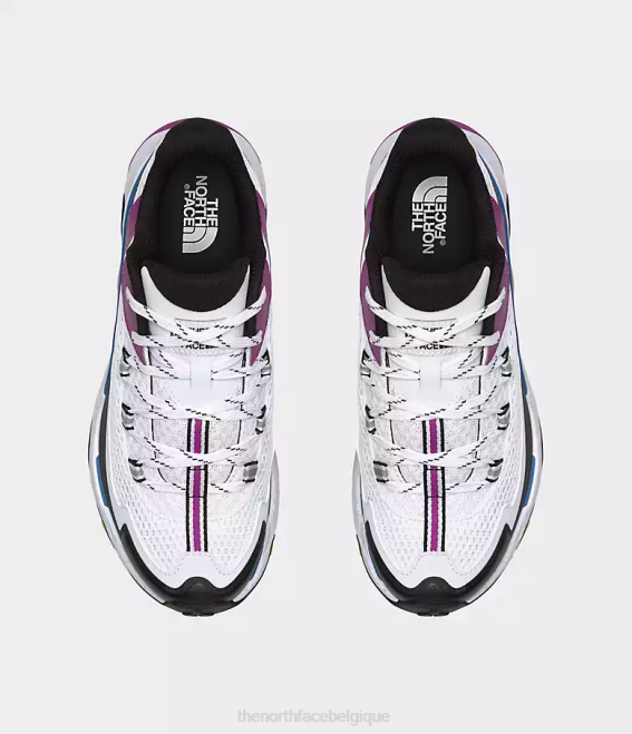 fleur de cactus tnf blanc/violet Hommes The North Face chaussures vectiv taraval 62XR1312