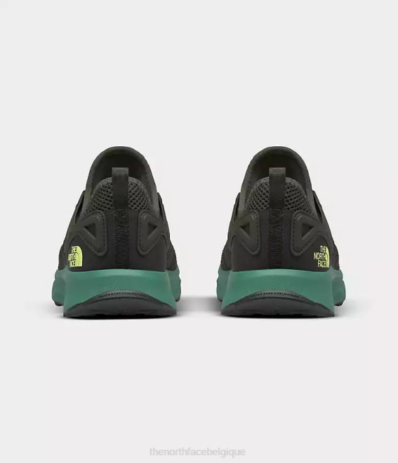 nouveau vert taupe/vert herbe foncé Hommes The North Face chaussures oeil de bœuf 62XR1079