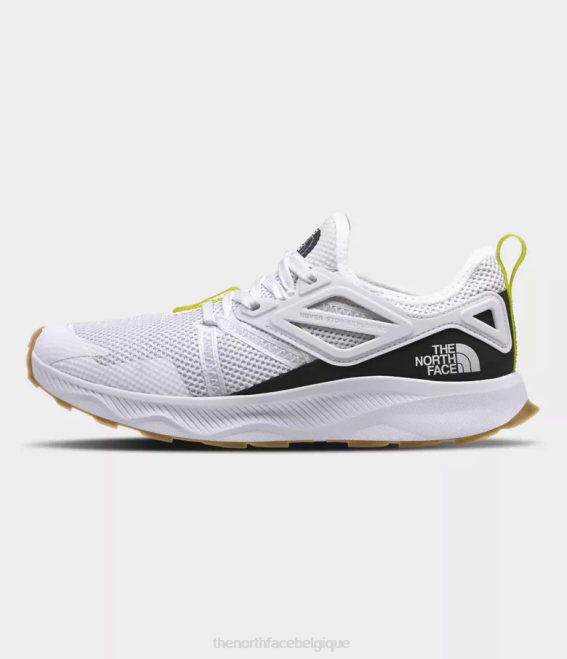 tnf blanc/led jaune Hommes The North Face chaussures oeil de bœuf 62XR1080