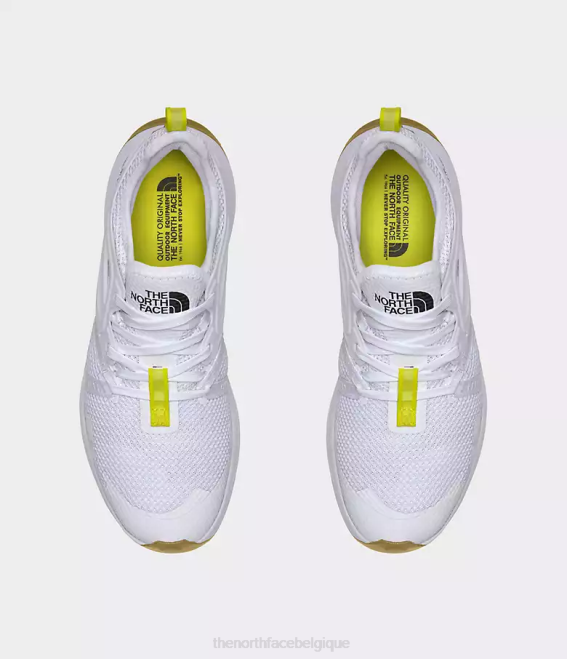 tnf blanc/led jaune Hommes The North Face chaussures oeil de bœuf 62XR1080