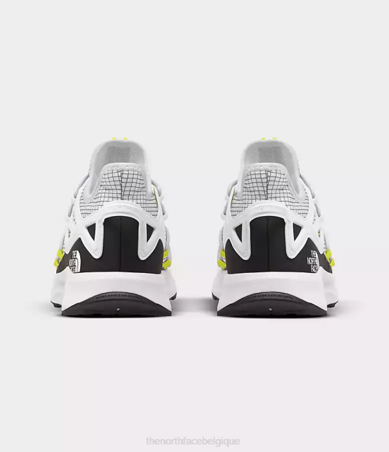 tnf blanc/led jaune Hommes The North Face chaussures techniques oxeye 62XR661