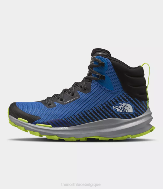 bleu super sonic/noir tnf Hommes The North Face bottes vectiv fastpack mi-futurlight 62XR720