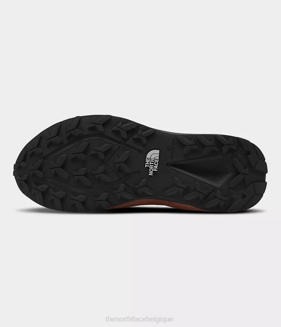 brun brandy/noir tnf Hommes The North Face vectiv - exploris 2 - bottes mi-hautes en cuir Futurelight 62XR610