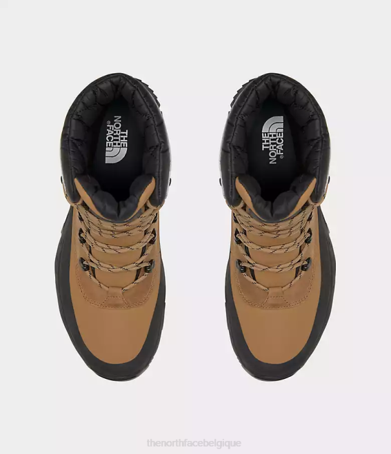 brun utilitaire/noir tnf Hommes The North Face bottes thermoball lifty ii 62XR1166