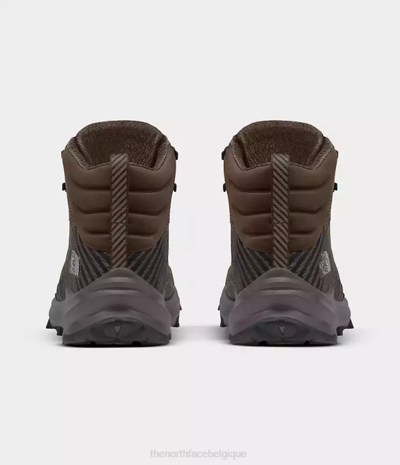 demitasse marron/tnf noir Hommes The North Face bottes vectiv fastpack mi-futurlight 62XR716