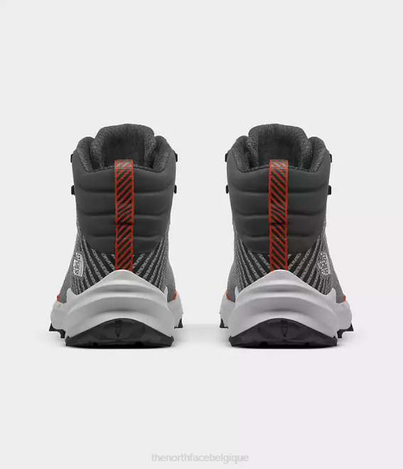 gris mélangé/gris asphalte Hommes The North Face bottes vectiv fastpack mi-futurlight 62XR719
