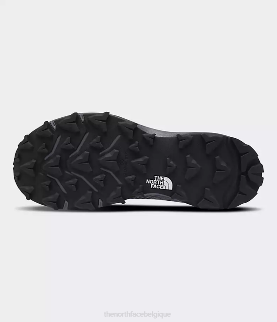 gris mélangé/marine sommet Hommes The North Face bottes vectiv fastpack mi-futurlight 62XR717
