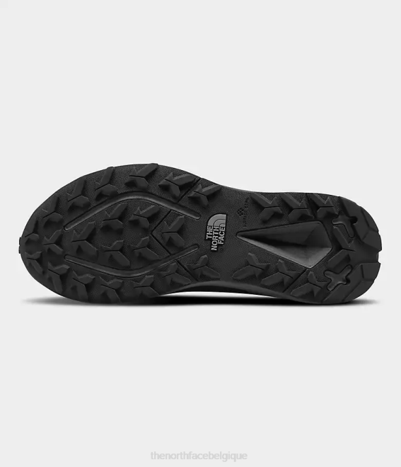 noir tnf/gris vanadis Hommes The North Face vectiv - exploris 2 - bottes mi-hautes en cuir Futurelight 62XR609