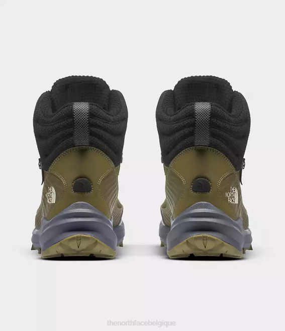 olive militaire/noir tnf Hommes The North Face bottes Futurelight isolées Vectiv Fastpack 62XR931