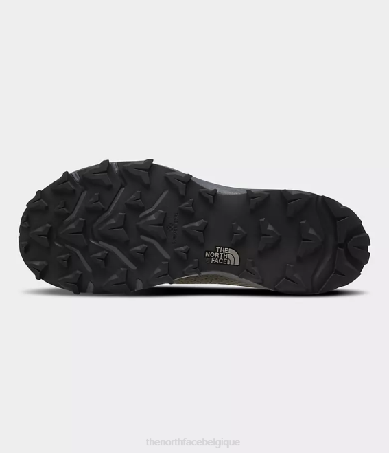 olive militaire/noir tnf Hommes The North Face bottes vectiv fastpack mi-futurlight 62XR715