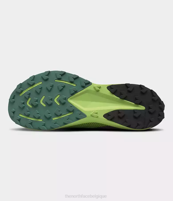 led jaune/tnf noir Hommes The North Face chaussures Summit Series Vectiv Sky 62XR837