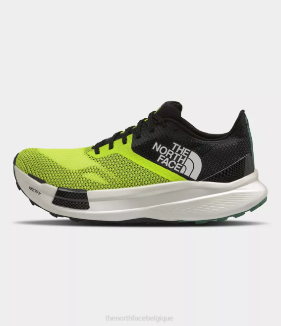 led jaune/tnf noir Hommes The North Face chaussures summit series vectiv pro 62XR1046