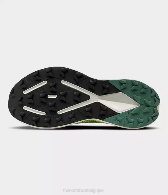 led jaune/tnf noir Hommes The North Face chaussures summit series vectiv pro 62XR1046