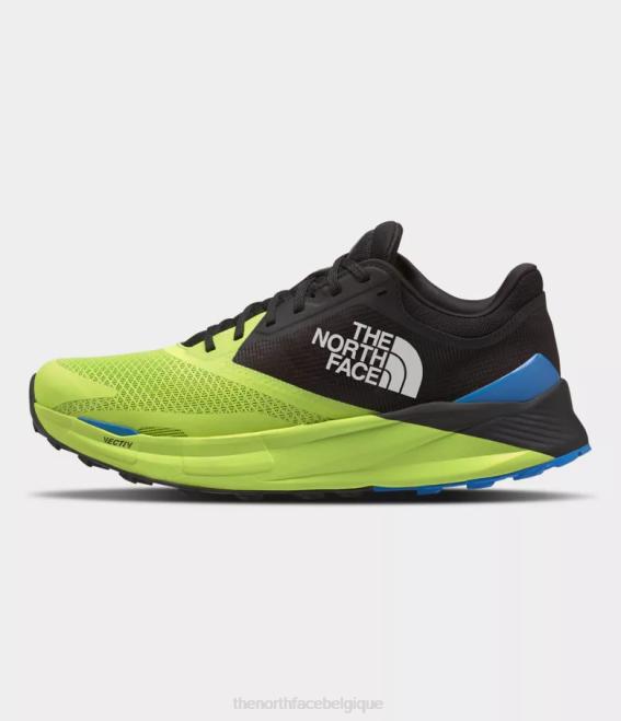 led jaune/tnf noir Hommes The North Face chaussures vectiv enduris 3 62XR422