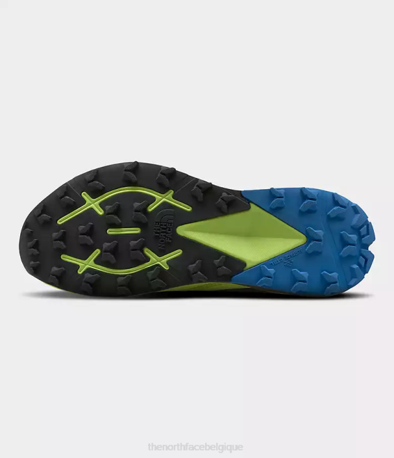 led jaune/tnf noir Hommes The North Face chaussures vectiv enduris 3 62XR422