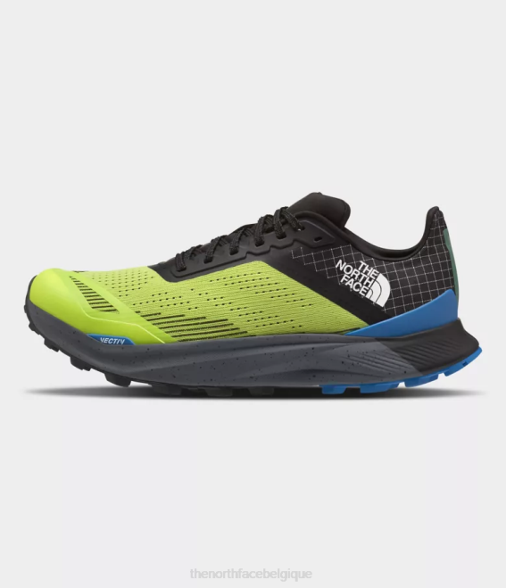 led jaune/tnf noir Hommes The North Face chaussures vectiv infinite 2 62XR660