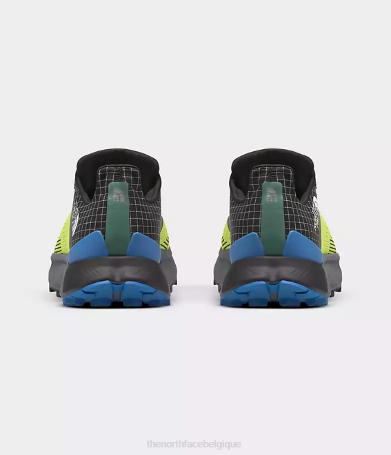 led jaune/tnf noir Hommes The North Face chaussures vectiv infinite 2 62XR660